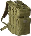 Exos Bravo Tactical Assault Backpack Rucksack. Great as a Bug Out Bag, Daypack, or Go Bag; for Hiking, or Camping. Molle Equipped & Hydration Pack Ready (Olive Drab)