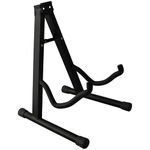 CC CAIHONG Guitar Stand Floor Folding Universal A frame Stand for All Guitars Acoustic Classic Electric Bass Travel Guitar Stand - Black