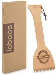 BBQ Bamboo Wooden Grill Scraper, for Griddle and Grills, Cleans Top and Between, Fit to Traeger Grill