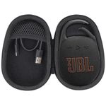 co2CREA Hard Travel Case for JBL CLIP 5 Portable Waterproof Bluetooth Speaker Box Pro Sound,Case Only