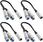 SEISMIC AUDIO SA-Y4 4 Pack 1-Feet S