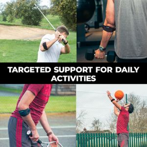 VITTO Tennis Elbow Strap – Adjustable Support Brace for Pain Relief