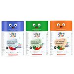 Little Joys Ultimate Health Supplement Combo for Kids | Multivitamin, Brain Health & Eye Health Gummies | 30N X Pack of 3