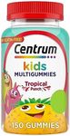 Centrum Kids Multivitamin Gummies, Tropical Punch Flavor Made With Natural Flavors, 150 Count, 150 Day Supply