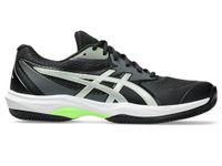 ASICS Mens Game FF Clay Black/Lime Burst Tennis Shoes - 8 UK (1041A506.002)