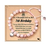 FYUKISS Birthday Gifts for Girls, 7 Year Old Girl Gift Ideas, Sweet 7 Birthday Bracelet Decorations Gifts for Sister Niece Daughter Granddaughter