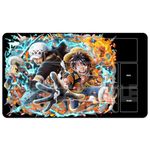 YMILOHOGI Playmat Trading Card Game OPCG Mat CCG MTG Playmat TCG Card Game Table Mat Mouse Pad 600X350mm + Free Bag (H003) (Luffy and Law 141)