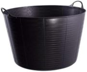 RED GORILLA TUBTRUG EXTRA LARGE 75L BLACK Large Plastic Tub *SPEC ORD*