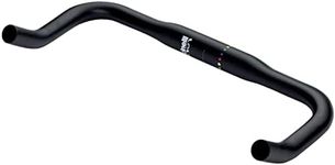 Cinelli Lola Bullhorn Bicycle Handlebar, 31.8/38, Black Anodized