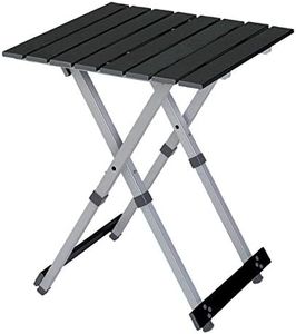 GCI Outdoor Compact Camp 20 Table, Black Chrome