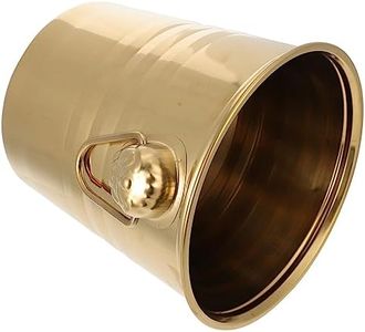 3L Seaux À Glace Seau À Glace En Acier Inoxydable Seau Refroidisseur Doré Cuve À Boisson En Métal Vin Refroidisseur De Bière Seaux Récipient À Glaçons Pour Boissons Au