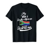 South African Wife South Africa Husband Anniversary Wedding T-Shirt