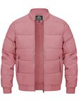 MAGNIVIT Mens Bomber Jacket Top Gun Flight Jacket Varsity Jacket Athletic Jacket Baseball Jacket Cropped Jacket Running Jacket Casual Jackets