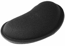 Allsop Comfort Foam Wrist Rest Mouse with Memory Foam Support - Black