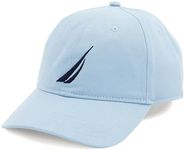 NAUTICA Men's J-Class Embroidered Cap, Noon Blue, One Size