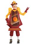 Kids Beauty and the Beast Cogsworth Costume Medium