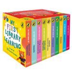 My First Library of Learning: Complete collection of 10 board books for kids 0 to 3 | ABC, Colors, Opposites, Numbers, Animals