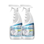 Floor Cleaner, Tile Cleaner, Sink and Wall Cleaner, Stain Remover, Ceramic Cleaner, Grease Remover, Stubborn Dirt Removal (2PC)