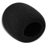 MINTHE™ Large Mic Cover For MXL, Audio Technica AT2020 and Other Large Microphones, Microphone Cover Foam, Microphone Filter, Mic Foam Cover, Foam Microphone Cover, Microphone Foam Cover, Microphone Muffler, Mic Filter