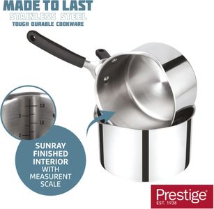 Prestige 5-Piece Stainless Steel Pan Set – Cookware Collection