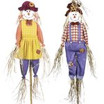 Garden Gear Scarecrows Garden Ornament Bird Deterrent Twin Pack (6ft Scarecrow Twin Pack)