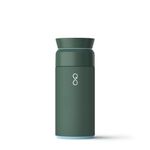 Ocean Bottle - Recycled Stainless Steel Brew Flask - Eco-Friendly & Reusable Bottle - Forest Green - 350ml