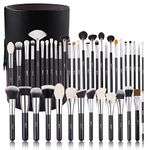 BEILI Makeup Brush Set, Eye Makeup Brushes, 42 PCS Professional Makeup Brushes Set for Foundation Powder Eye Shadows Concealers Highlight Blush Make up Brushes Kit with Case, Premium Goat Synthetic