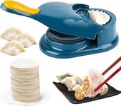 KhuHap Multi-Purpose Dumpling Press, Momo Maker, Gujiya, Kachori, Modak, Samosa Maker, Puri Press, Thukpa, Ravioli, Dimsums, Poori Presser, Christmas, Diwali, Ramadan, Multicolor