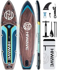 Hiwave Inflatable SUP Board 11ft, 350lbs Capacity