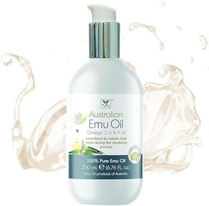 Y-Not Natural Ultra Pure Australian Emu Oil - Luxury, Hospital Grade Emu Oil 200ml -| Free Range Aboriginal Omega 3, 6 & 9 Oil The Ultimate Moisturizer for Skin, Hair, Nails, and Scalp