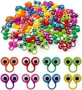 Eye Finger Puppets Googly Eye Finger Puppets Wiggly Eyeball Finger Puppet Rings Eye Finger Toy Kids Party Favor 8 Colors A Pack of 80