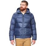 MARMOT Men’s Guides Hoody Jacket | Down-Insulated, Water-Resistant, Lightweight, Storm, Large, Storm, Large