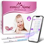 Easy@Home 40 Ovulation & 10 Early Pregnancy Tests Strips Kit: Accurate Clear Result & Easy to Use Fertility Test | 40 LH + 10 HCG