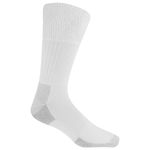 Dr. Scholl's Mens Advanced Relief Work Crew Socks 2 Pair Pack, Grey, 9 UK