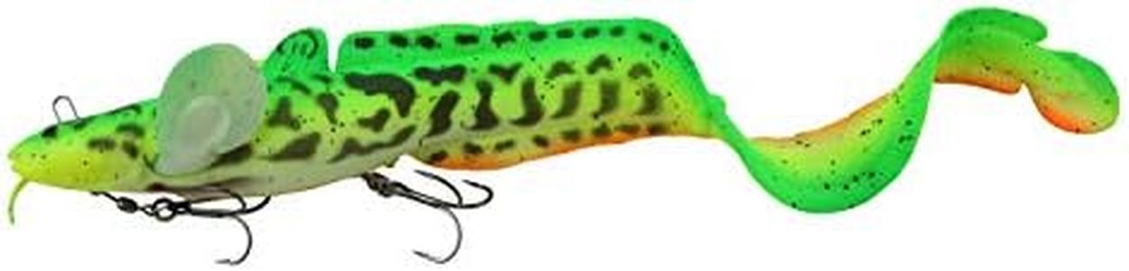 Savage Gear US-SG 3D Burbot Ribbontail Sinking Lure (Firetiger, 14")