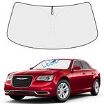 Proadsy Front Windshield Sun Shade Foldable Sunshade Protector Sun Visor Custom Fit Chrysler 300 300C 2011-2022 2023 2024 Accessories 2024 Upgrade