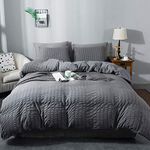 Dark Gray Duvet Cover