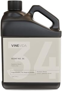 VINEVIDA [128oz] Fresh Linen Fragrance Oil for Candle Making - Made in USA Candle Scents for Candle Making - Natural Candle Fragrance Oil - Scents for Soap Making
