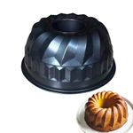 Navoys Non-Stick Fluted Cake Pan - Perfect for Baking Those Traditional Bundt Cakes, Carbon Steel with Non-Stick Coating. for Beginners and Home Bakers