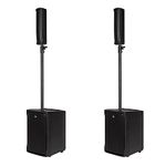 2x RCF EVOX J8 Active 2Way Portable Array System (Bundle)