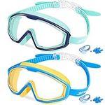 Freela Kids Swim Goggles, Swim Goggles for Kids Toddler 3-6, 4-7, 8-12, 6-14 Boys Girls Kids Child Pool Water Beach Swimming Goggles