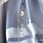 CACTOPIA Raw Crystal Suncatchers, Rainbow Maker for Window, Balcony, Garden, Boho Decor & Gifting (Opalite)