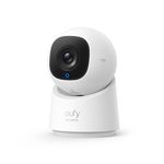 eufy Security Indoor Cam C220 | 2K Resolution Security Camera with 360° PTZ, Plug-in Security Indoor Camera with 2.4G Wi-Fi, AI Tracking, Compatible with Alexa and Google Assistant, Night Vision