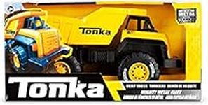 Tonka Mighty Metal Fleet | Dump Truck | Kids Construction Toys for Boys and Girls, Vehicle Toys for Creative Play, Motor Skill Development for Kids Ages 3+ | Basic Fun 06061