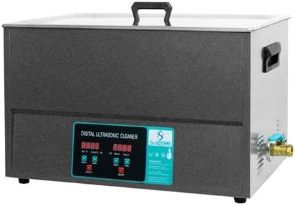 SupRUCCI Ultrasonic Cleaner - 30L High Power 600w Ultrasonic Parts Cleaner with Heater Timer for Cleaning 3D Printed, Parts, Carburetor, Circuit Board, Jewelry, Safely Removes Oil and Rust.