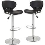 Set of 2 Bar Stools, Counter Height