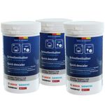 Original Descaler 250g for Bosch Siemens Washing Machines and Dishwashers – Removes Limescale, Improves Efficiency, For Bosh Appliance Cleaner (3 x 250g)