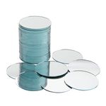 Craft Mirror - 60-Pack Mini Mirror Circles, Glass Mosaic Tile Pieces for Home Decor, DIY Craft Projects, 2-Inch Diameter