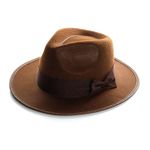 Childs Brown Explorer Cowboy Western Fedora Explorers - Perfect For Halloween Fancy Dress Hat - Pack Of 1