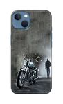 Generic PRINTFIDAA Superb Power Bikes Royal Bikers Riding Bullet Printed Designer Hard Back Case Cover for Apple iPhone 13, A2633, A2482, A2631, A2634, A2635 -(XV) MSP2025